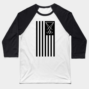 United States Of Lucifer Baseball T-Shirt